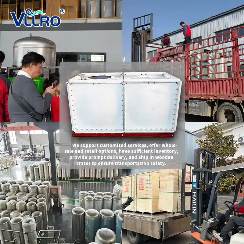 Industrial Fiberglass Water Tank