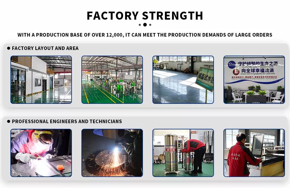 Industrial Fiberglass Water Tank factory